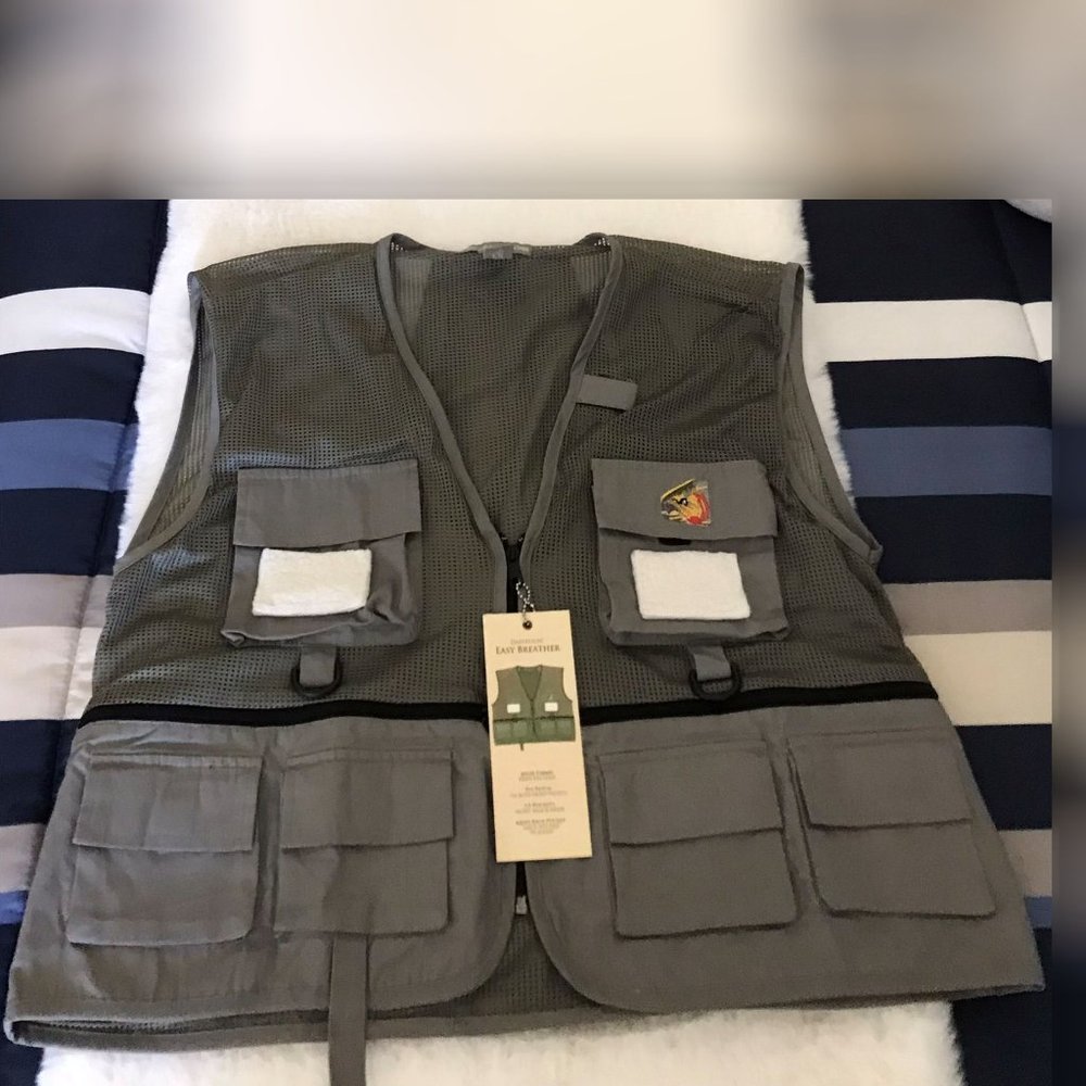 DANIELSON Easy Breather Men’s Mesh Fishing/Utility Vest